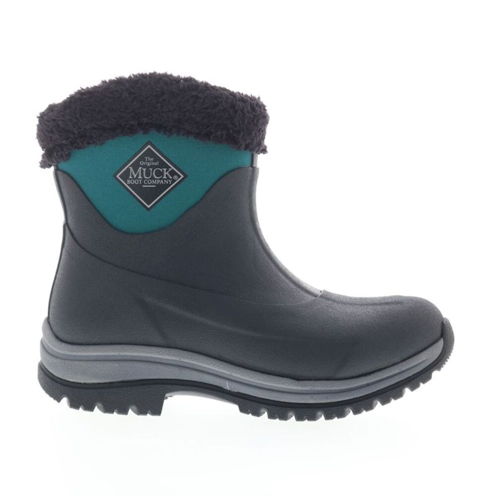 Original Muck Womens Arctic Apres Slip-On Black Boots (NWT)